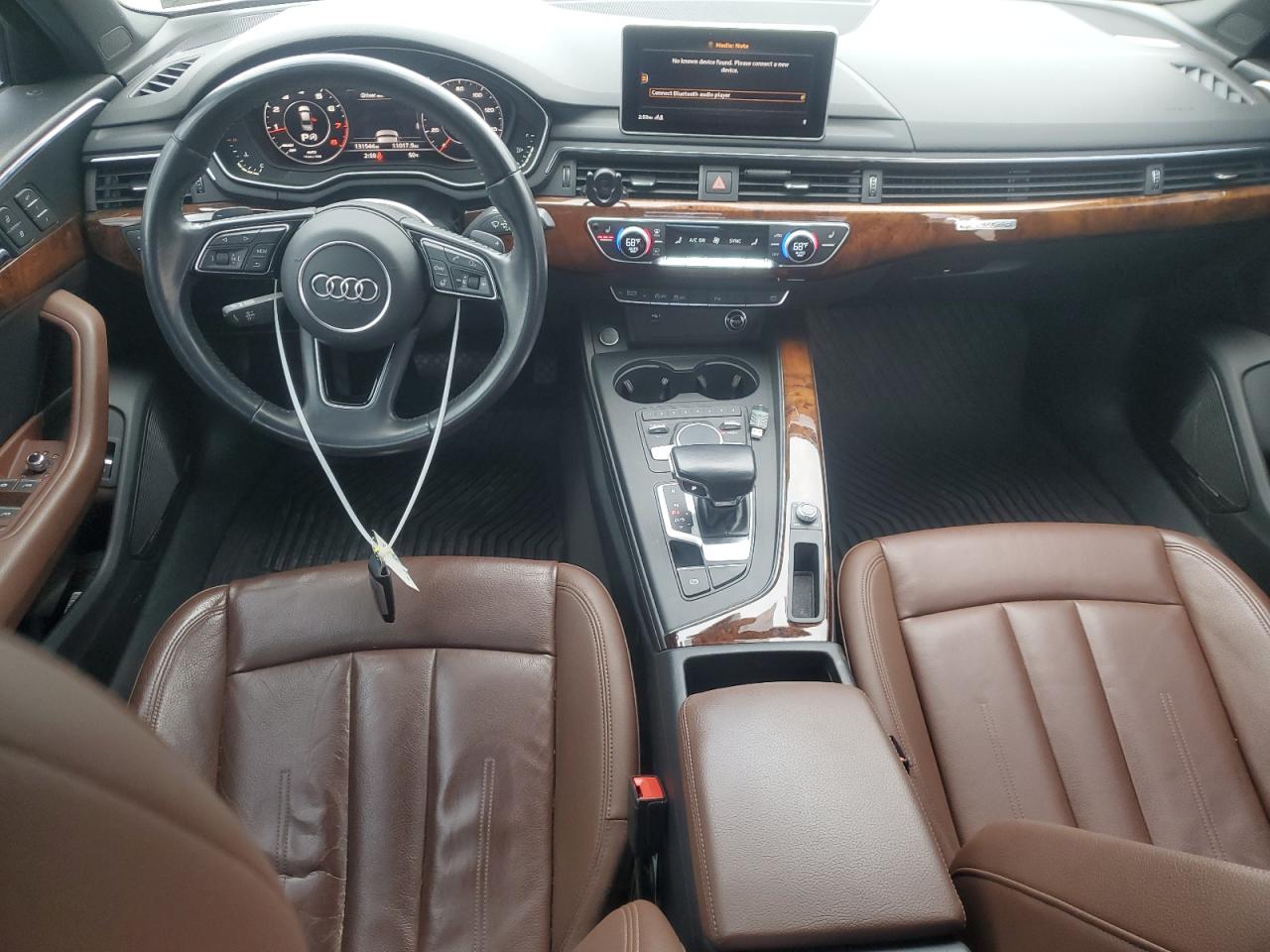 2018 Audi A4 VIN WAUENAF40JA169032 Copart auction photo, front end / minor dent/scratches damage thumbnail 8
