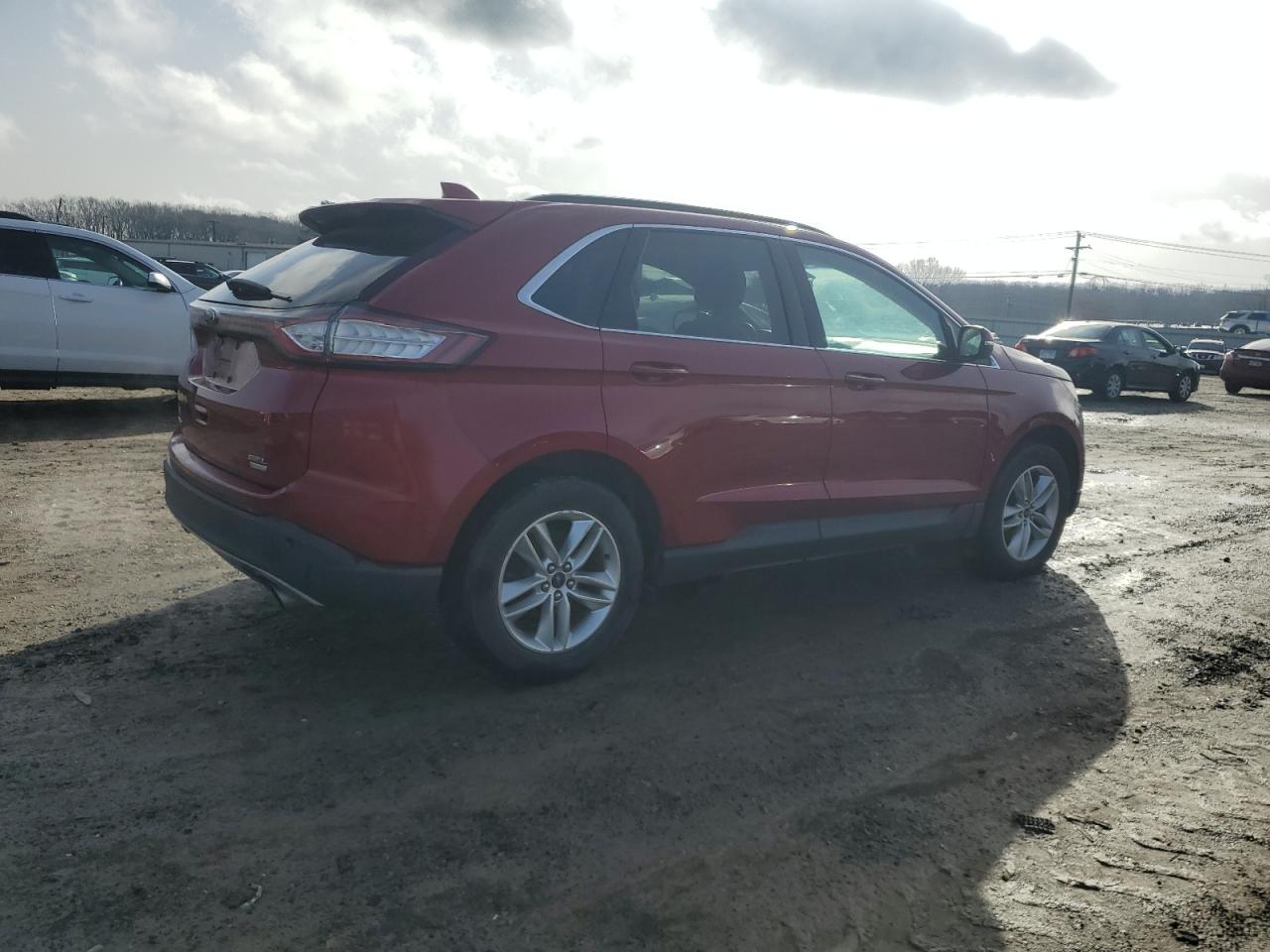 2017 Ford Edge VIN 2FMPK3J93HBB25460 Copart auction photo, mechanical / front end damage thumbnail 3