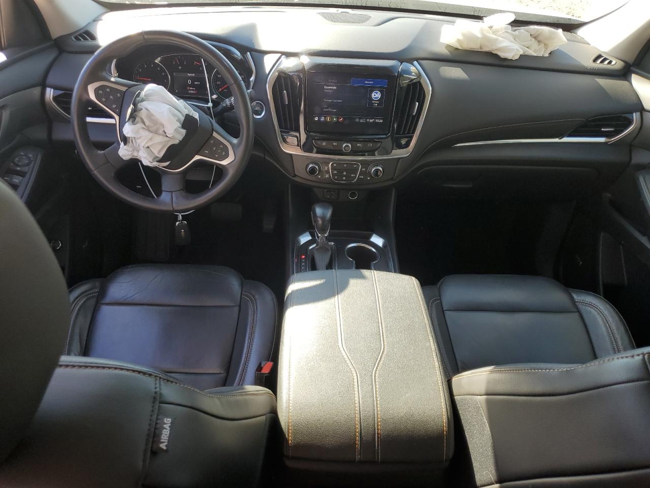 2021 Chevrolet Traverse VIN 1GNERHKW8MJ251450 Copart auction photo, front end / rear end damage thumbnail 8