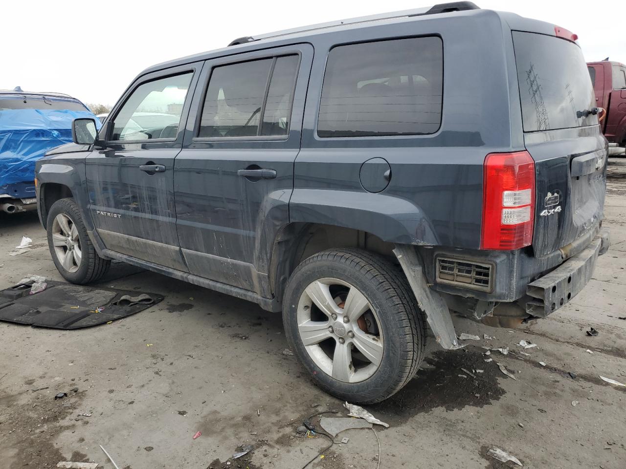 2014 Jeep Liberty (Patriot) VIN 1C4NJRCB0ED713484 Copart auction photo, rear end damage thumbnail 2