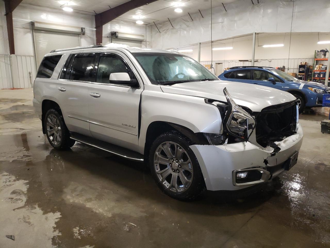 2015 GMC Yukon VIN 1GKS2CKJ5FR743076 Copart auction photo, front end damage thumbnail 4
