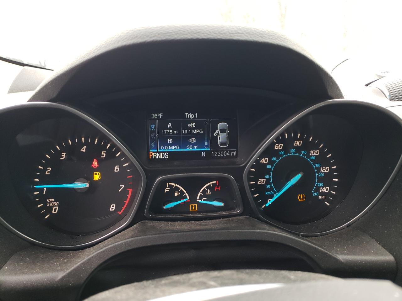 2015 Ford Escape VIN 1FMCU9GX7FUC33850 Copart auction photo, undercarriage / side damage thumbnail 9