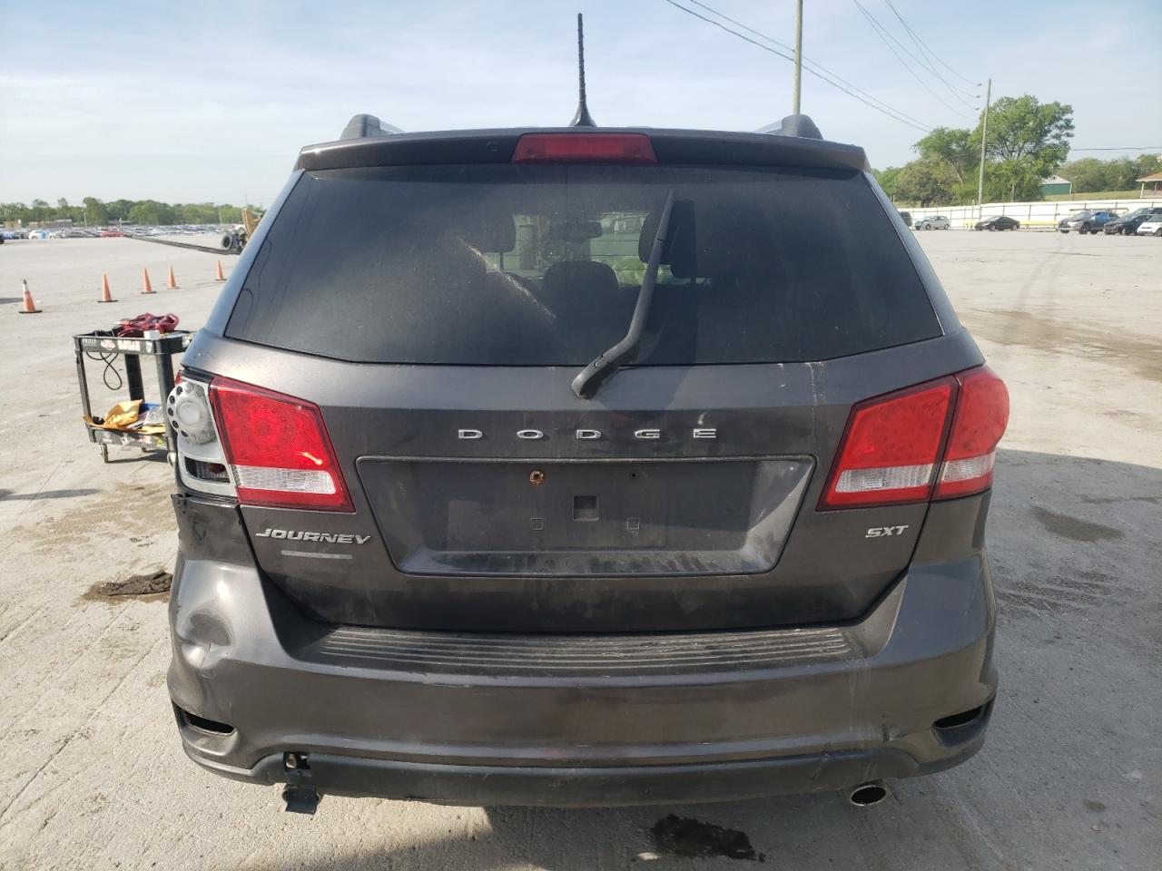 2017 Dodge Journey VIN 3C4PDCBG9HT550214 Copart auction photo, front end / rear end damage thumbnail 6