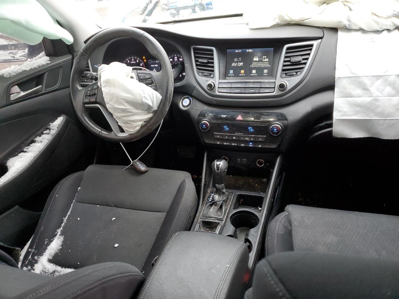 2018 Hyundai Tucson VIN KM8J3CA27JU809000 Copart auction photo, rear end / front end damage thumbnail 8