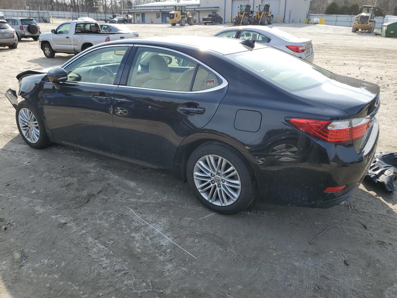 2015 Lexus ES VIN JTHBK1GG2F2155799 Copart auction photo, front end damage thumbnail 2