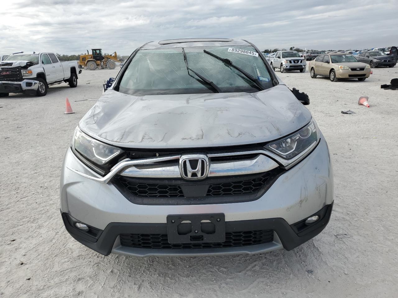 2017 Honda CR-V VIN 7FARW1H80HE020336 Copart auction photo, all over damage thumbnail 5