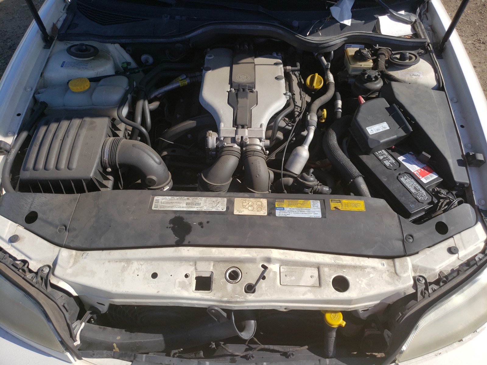 2001 Cadillac Catera VIN W06VR54RX1R070430 Copart auction photo, side / front end damage thumbnail 7