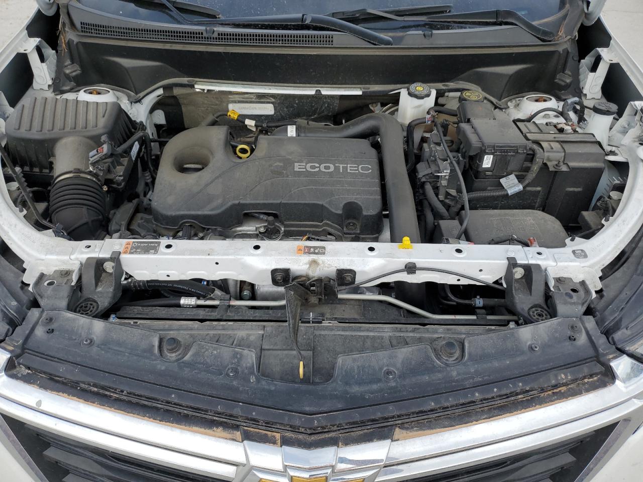 2022 Chevrolet Equinox VIN 3GNAXKEV6NL309974 Copart auction photo, rear end / all over damage thumbnail 12