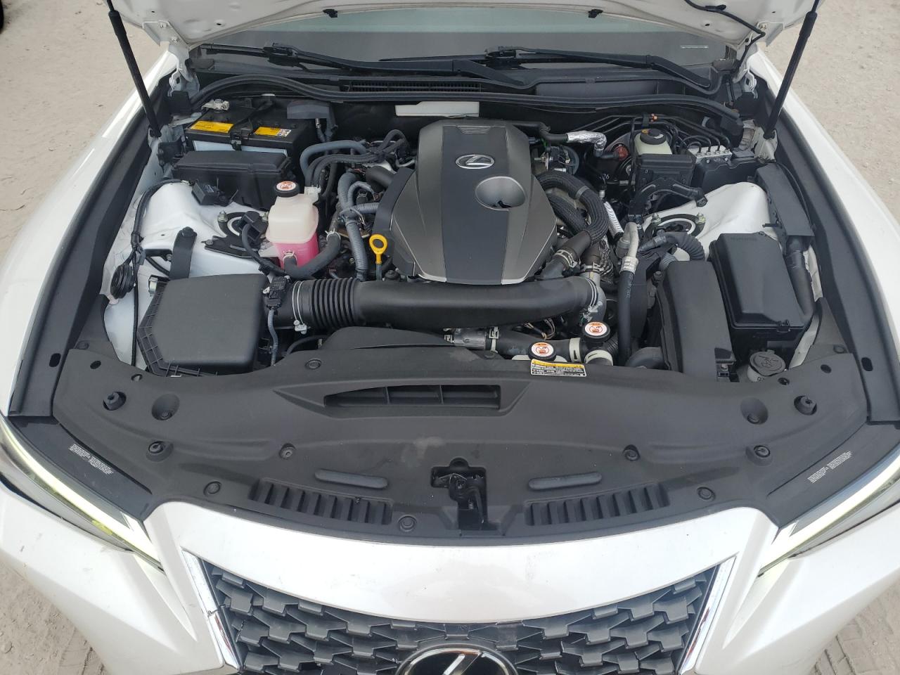 2021 Lexus IS VIN JTHAA1D2XM5113433 Copart auction photo, rear end / side damage thumbnail 11