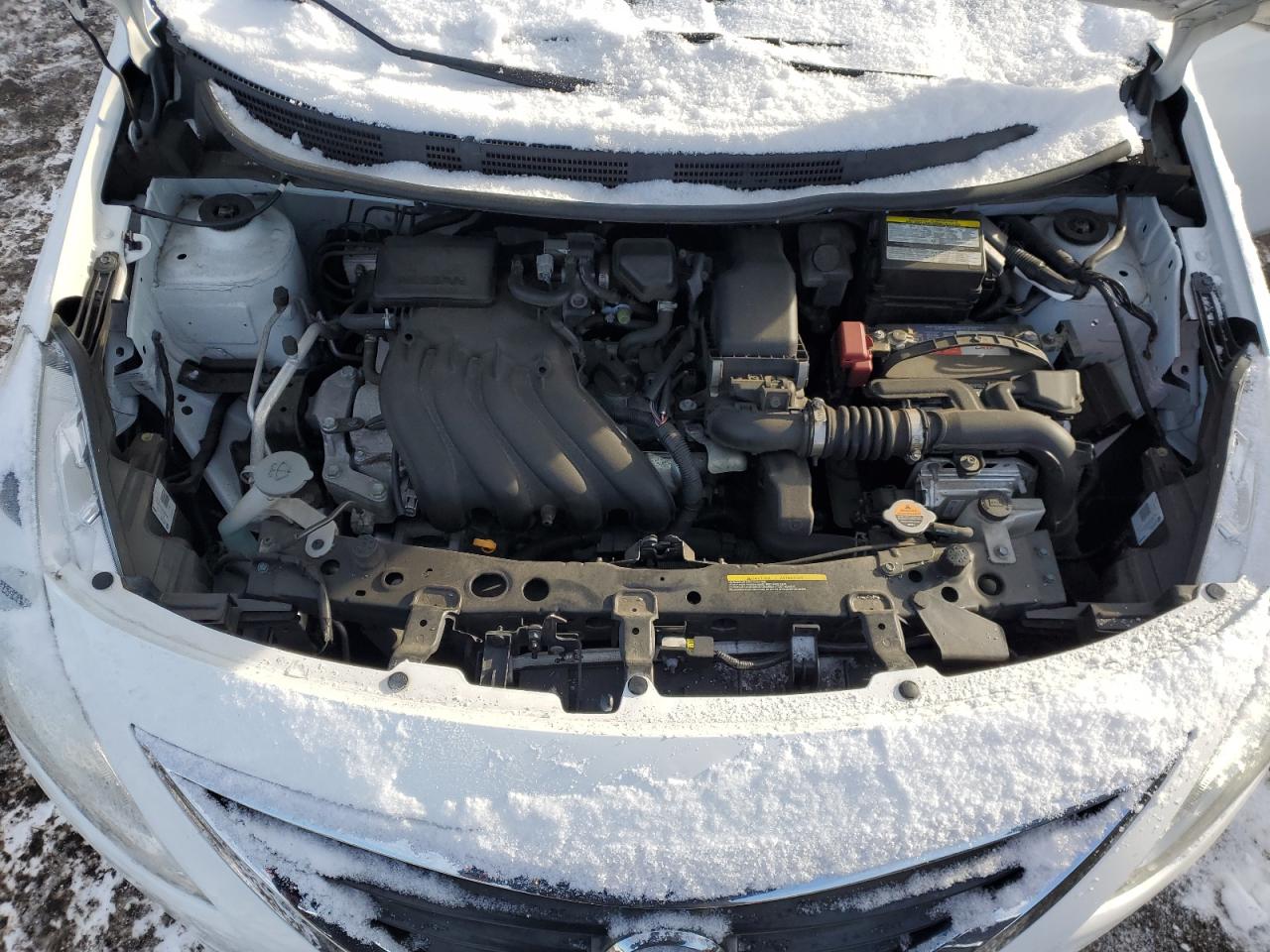 2019 Nissan Versa VIN 3N1CN7AP4KL841122 Copart auction photo, rear end damage thumbnail 11