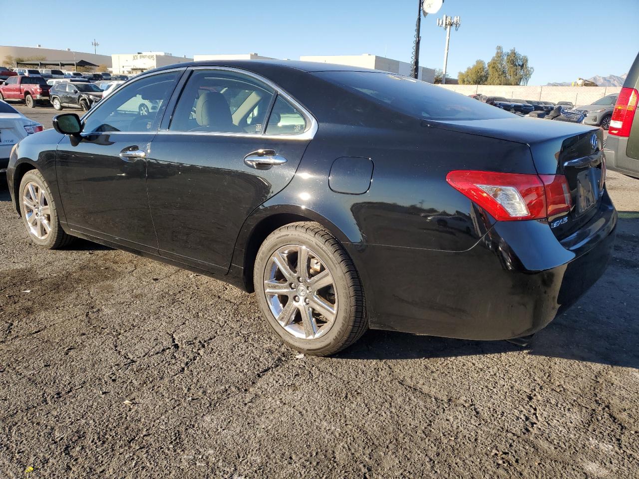 2009 Lexus ES VIN JTHBJ46G492326692 Copart auction photo, rear end damage thumbnail 2