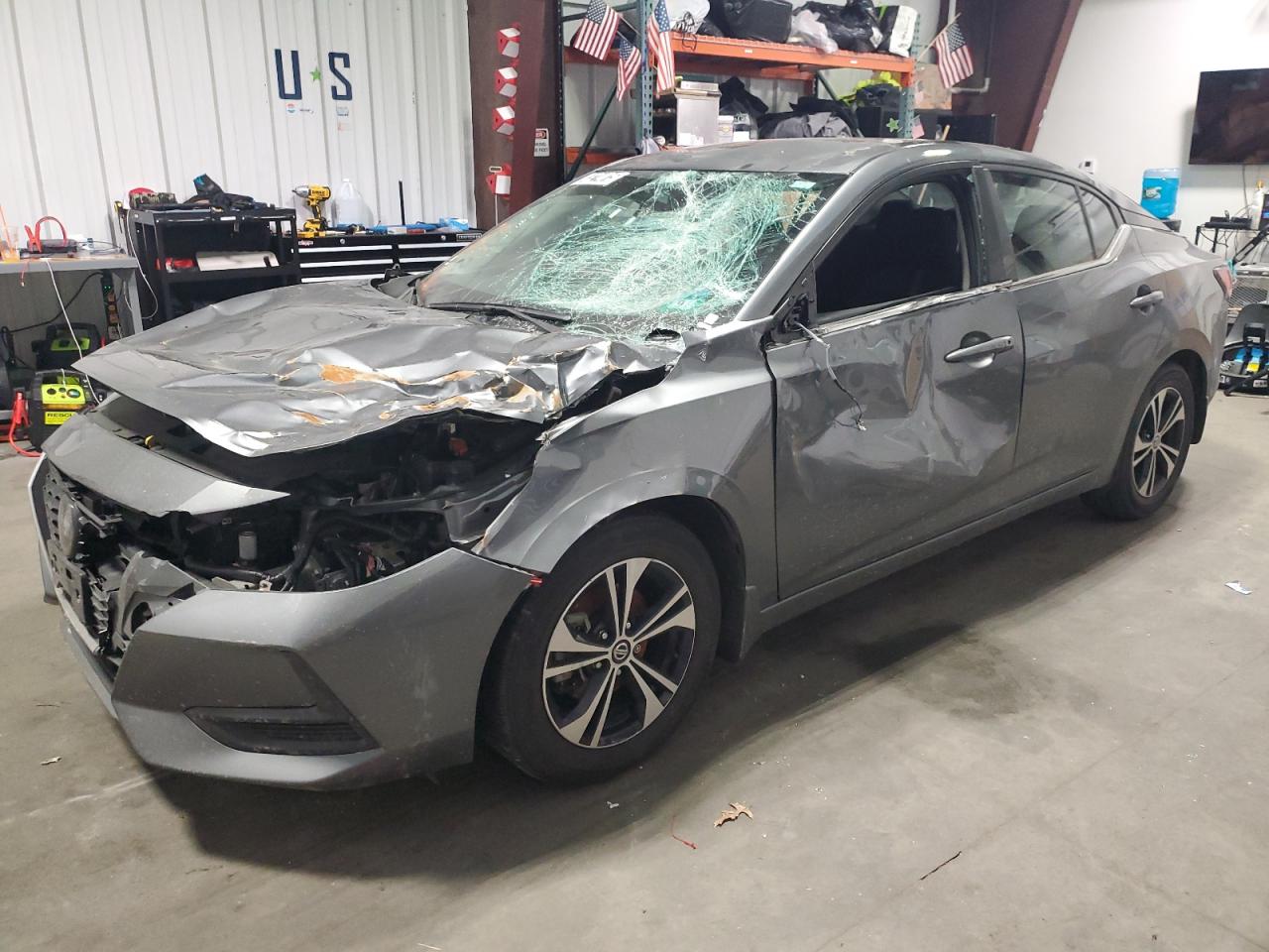 2021 Nissan Sentra VIN 3N1AB8CV9MY302048