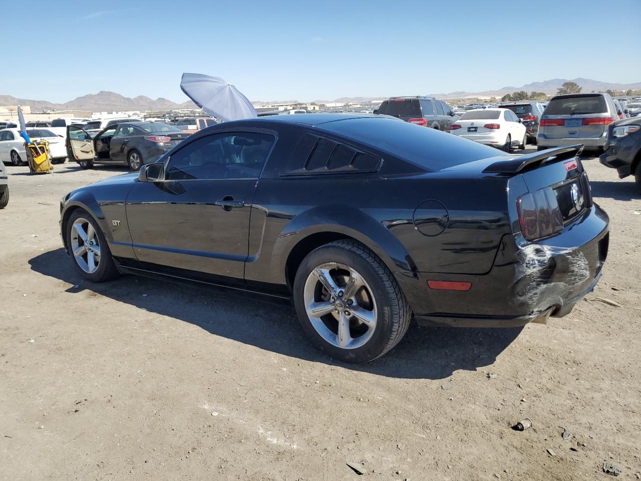 2008 Ford Mustang VIN 1ZVHT82H485167386 Copart auction photo, rear end damage thumbnail 2
