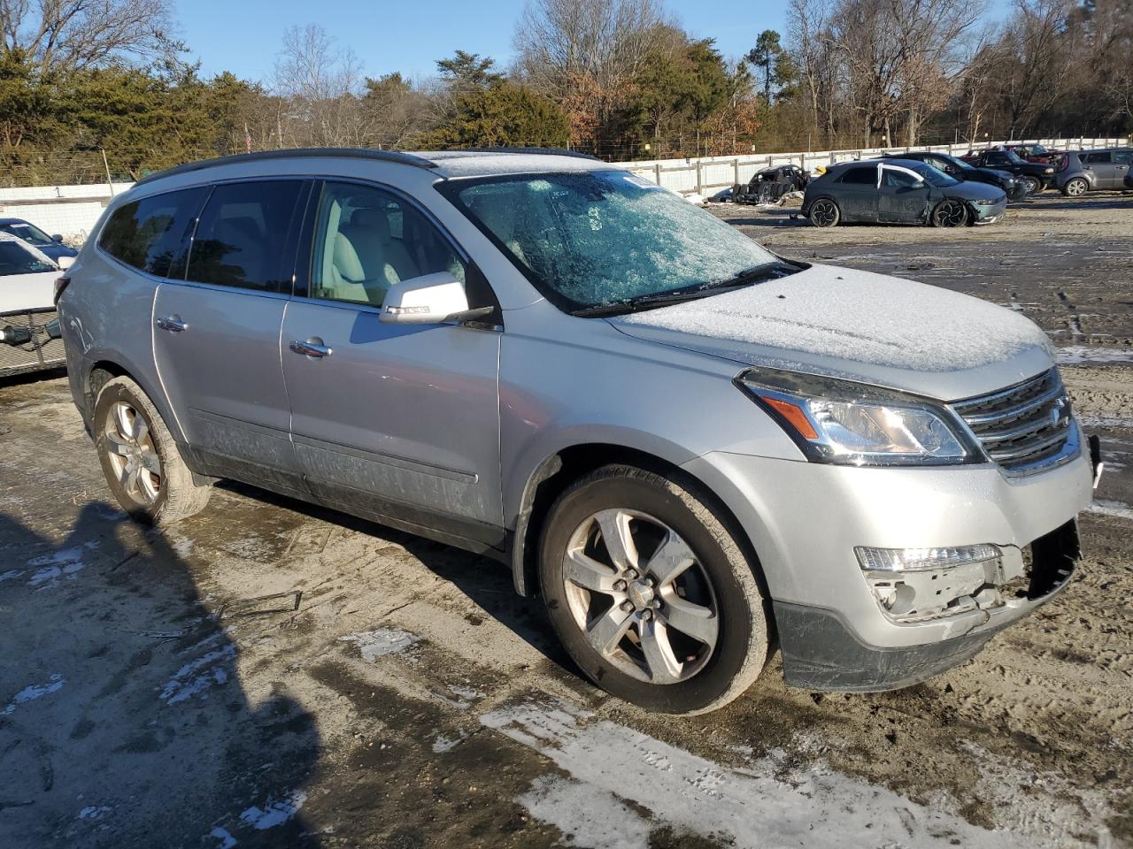 2016 Chevrolet Traverse VIN 1GNKVJKD6GJ255781 Copart auction photo, front end damage thumbnail 4