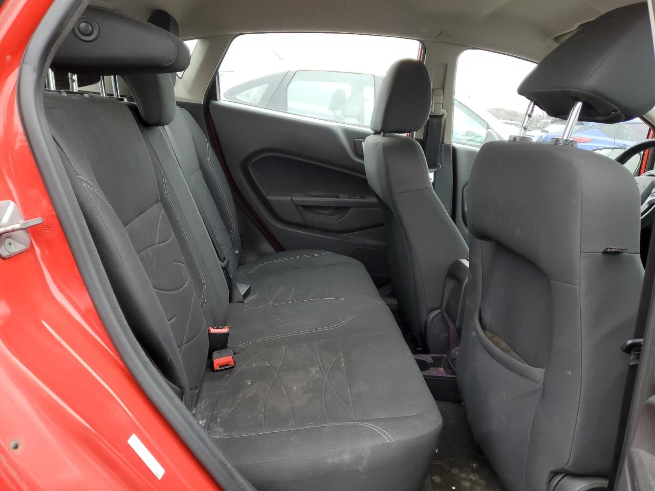 2014 Ford Fiesta VIN 3FADP4EJ4EM134140 Copart auction photo, front end / side damage thumbnail 10