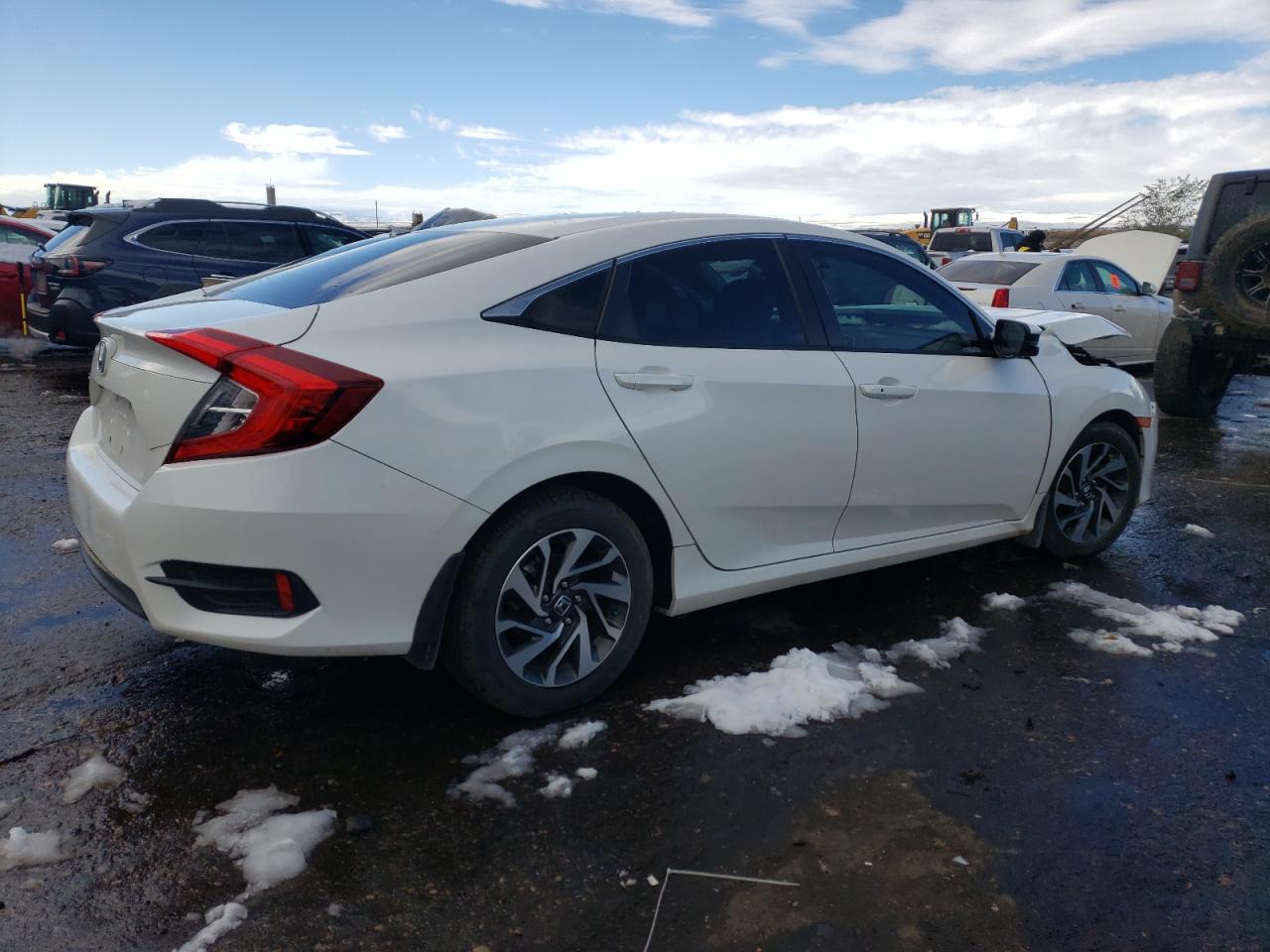 2016 Honda Civic VIN 19XFC2F7XGE093600 Copart auction photo, front end damage thumbnail 3