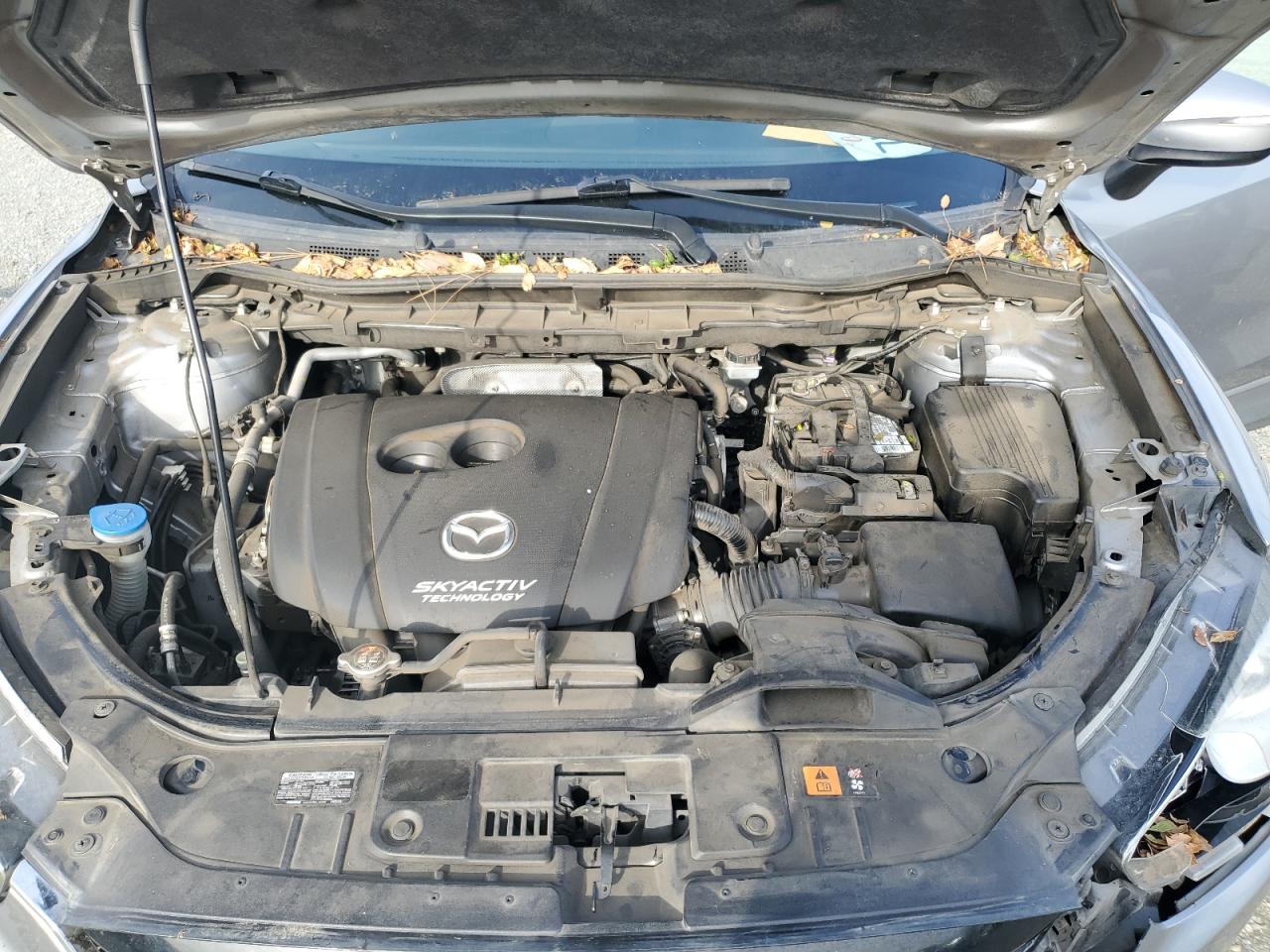 2015 Mazda CX-5 VIN JM3KE2DY2F0498921 Copart auction photo, rear end / front end damage thumbnail 12