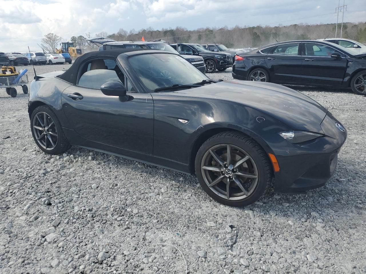 2016 Mazda MX-5 VIN JM1NDAD77G0101280 Copart auction photo, rear end / minor dent/scratches damage thumbnail 4