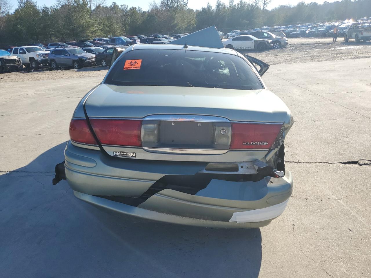 2005 Buick LeSabre VIN 1G4HP52K75U222976 Copart auction photo, biohazard/chemical / all over damage thumbnail 6