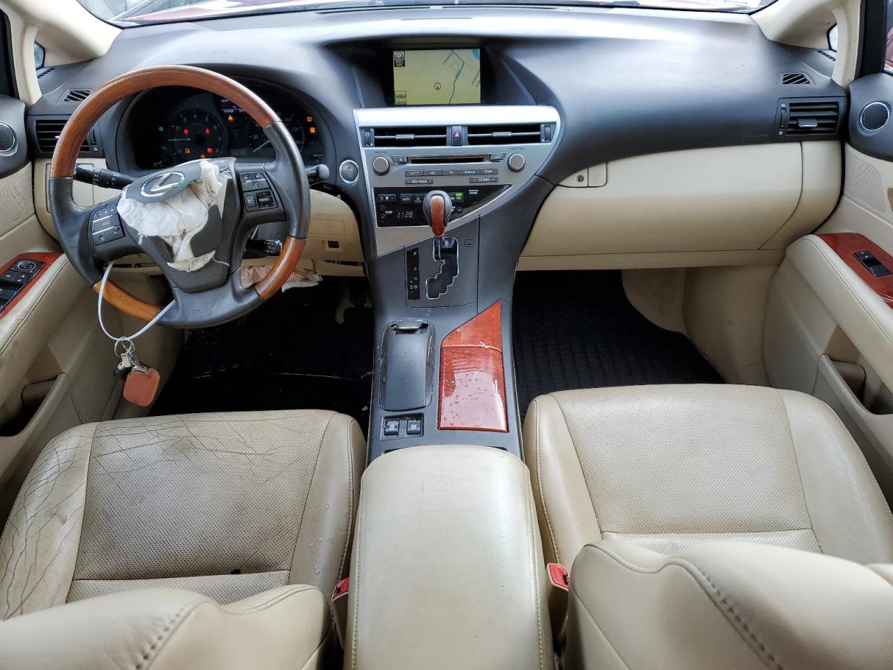 2010 Lexus RX VIN 2T2BK1BA9AC066631 Copart auction photo, front end damage thumbnail 8