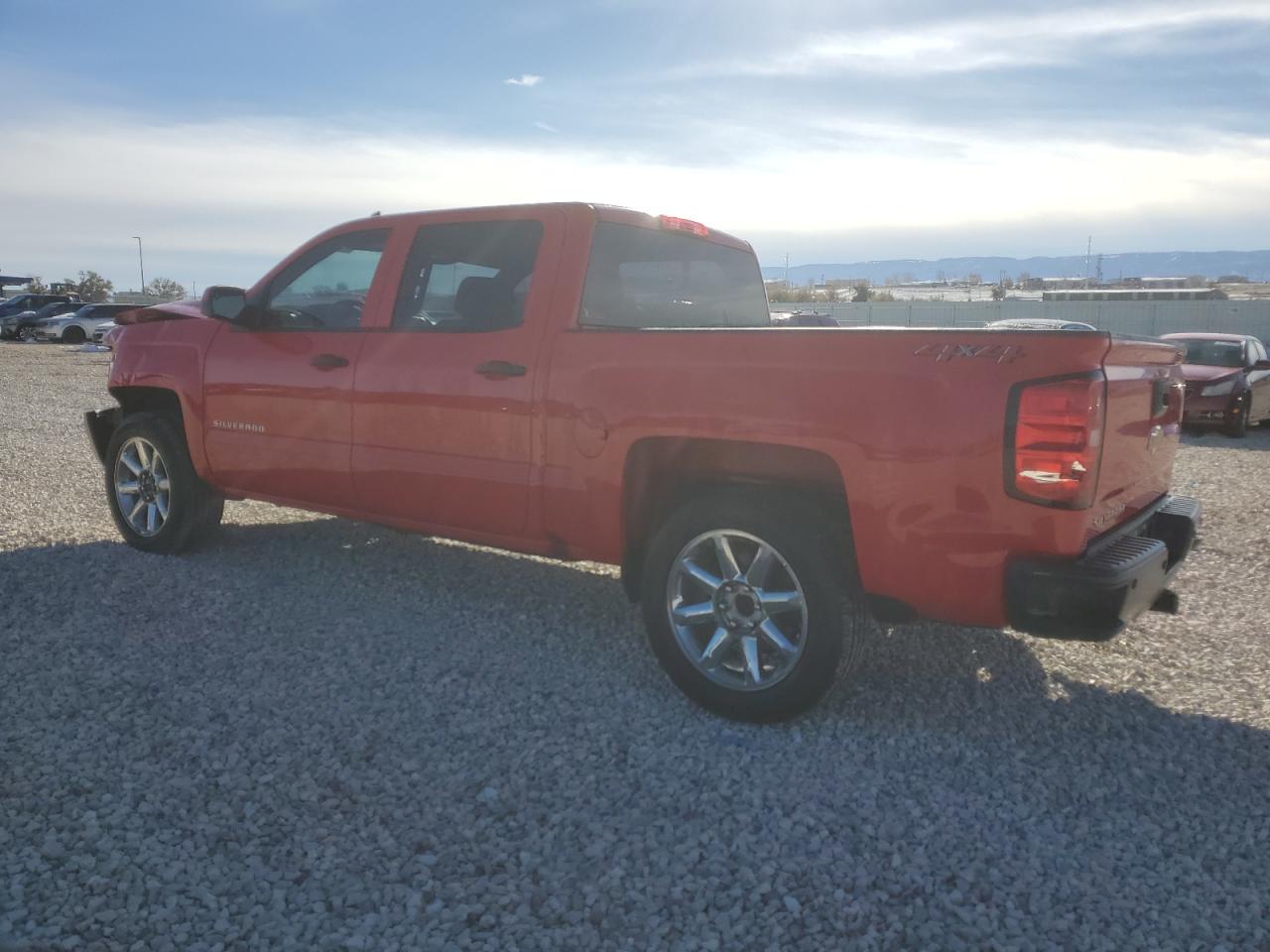 2018 Chevrolet Silverado VIN 3GCUKNECXJG426514 Copart auction photo, front end damage thumbnail 2
