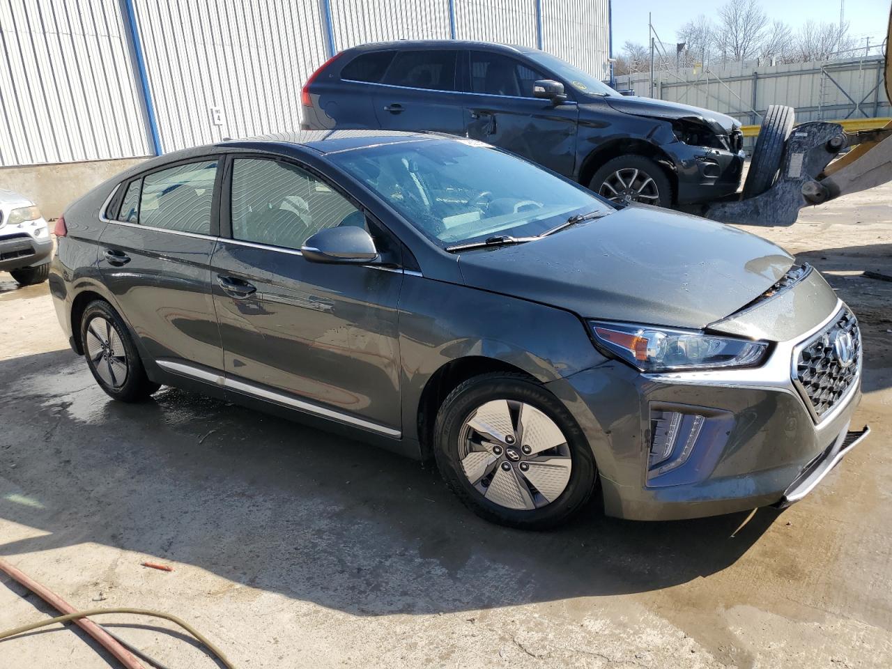 2022 Hyundai IONIQ VIN KMHC75LC0NU273673 Copart auction photo, front end damage thumbnail 4