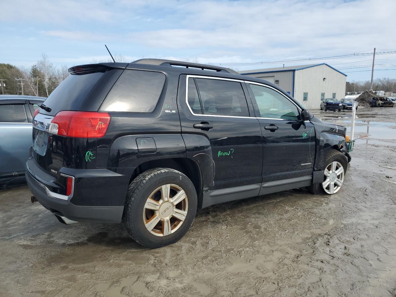 2016 GMC Terrain VIN 2GKFLTE37G6231294 Copart auction photo, front end damage thumbnail 3