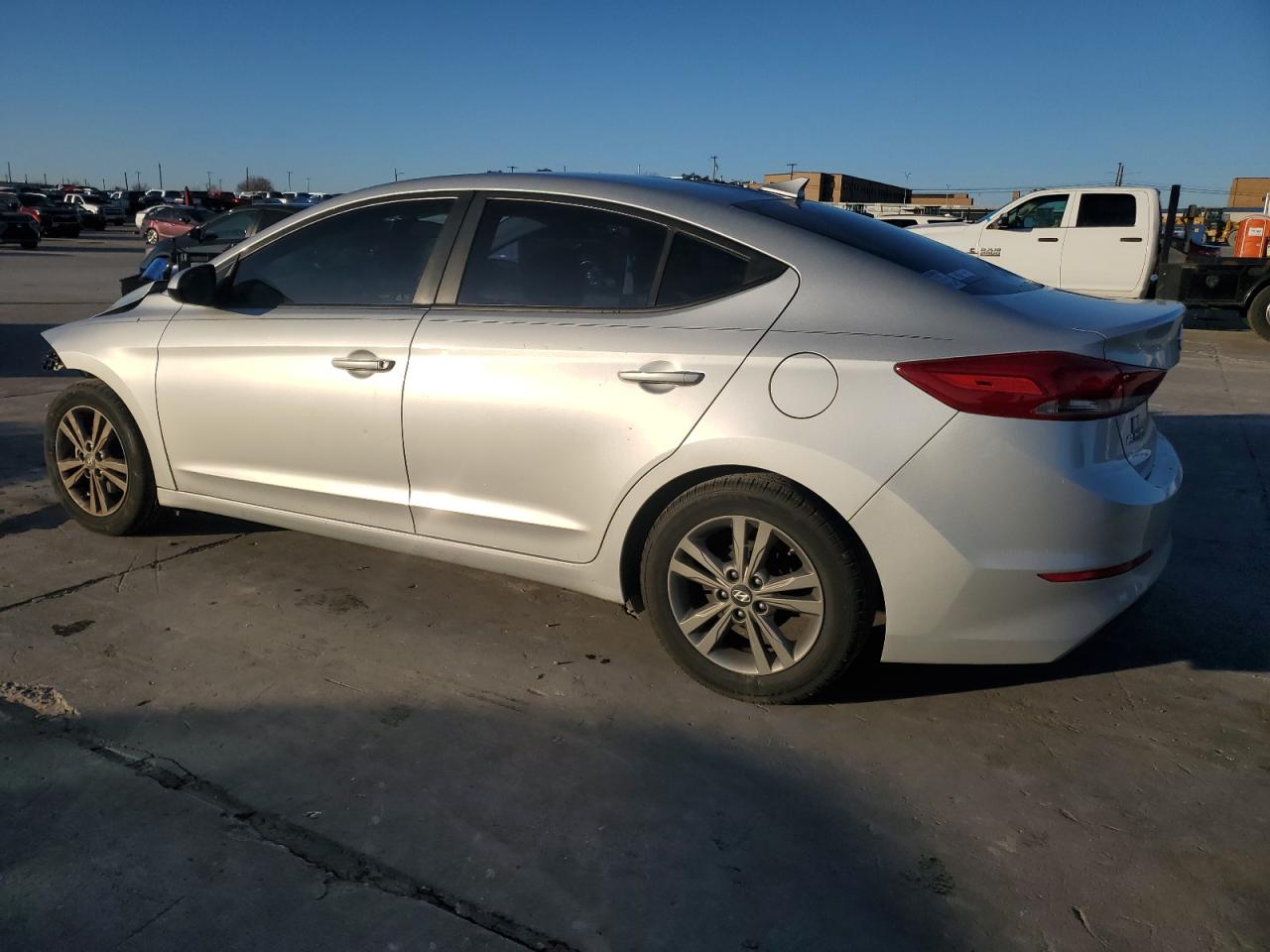 2017 Hyundai Elantra VIN 5NPD84LF3HH205487 Copart auction photo, front end damage thumbnail 2
