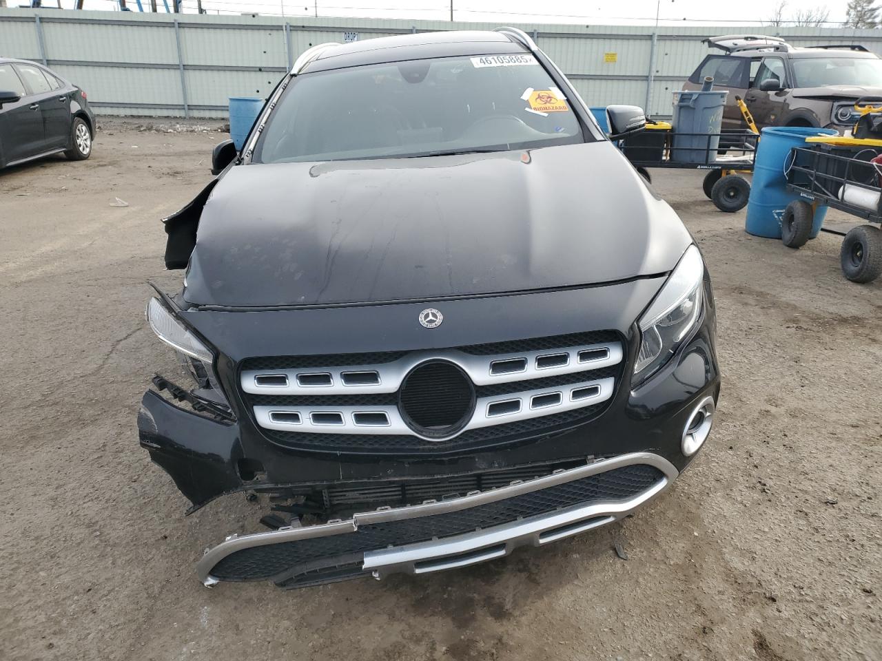 2018 Mercedes-Benz GLA-klasse VIN WDCTG4GB4JJ438596 Copart auction photo, front end / side damage thumbnail 5