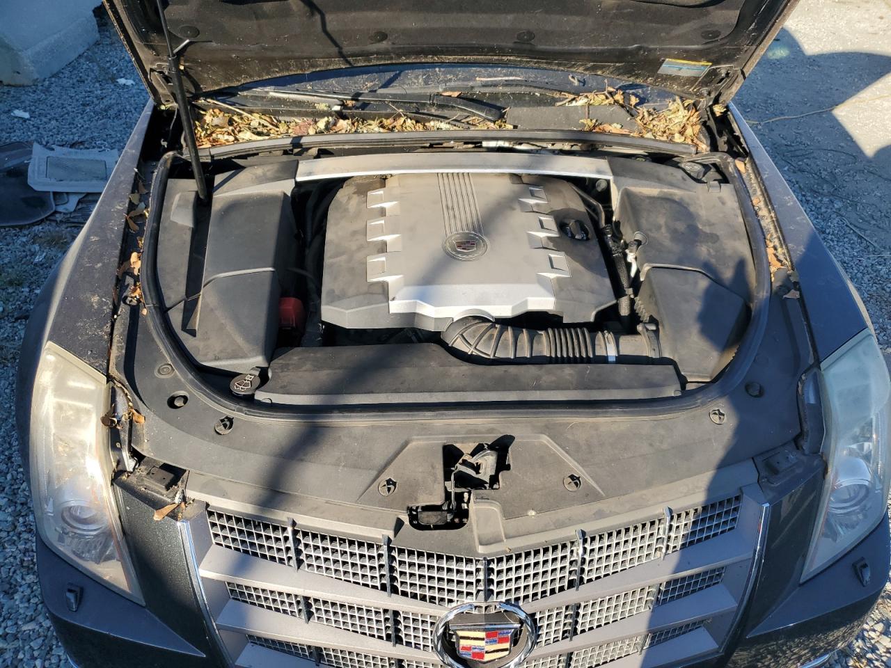 2009 Cadillac CTS VIN 1G6DU57VX90133305 Copart auction photo, top/roof damage thumbnail 11