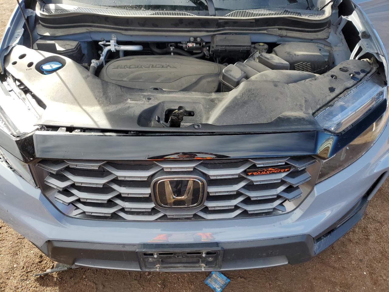 2022 Honda Passport VIN 5FNYF8H6XNB023187 Copart auction photo, front end / rear end damage thumbnail 13