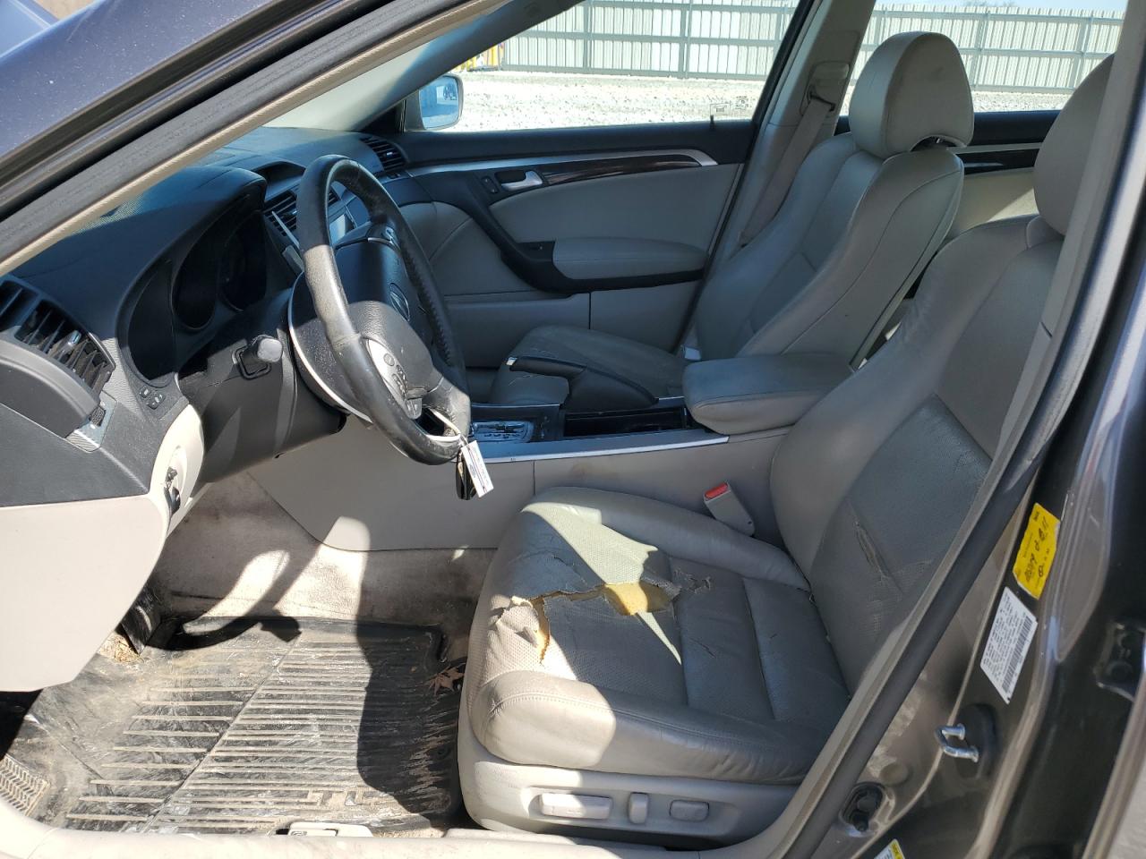 2008 Acura TL VIN 19UUA66228A023202 Copart auction photo, side damage thumbnail 7