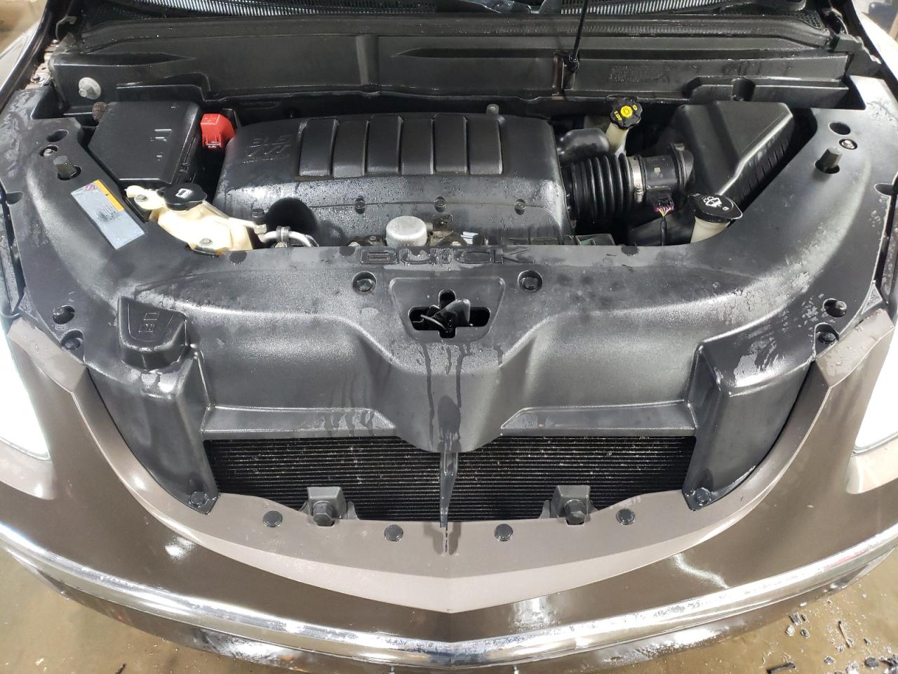 2011 Buick Enclave VIN 5GAKRBED3BJ210953 Copart auction photo, rear end damage thumbnail 12