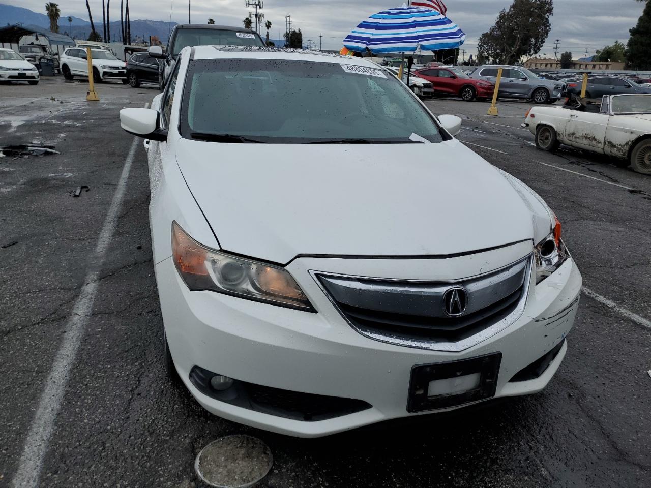 2014 Acura ILX VIN 19VDE1F7XEE010460 Copart auction photo, front end damage thumbnail 5