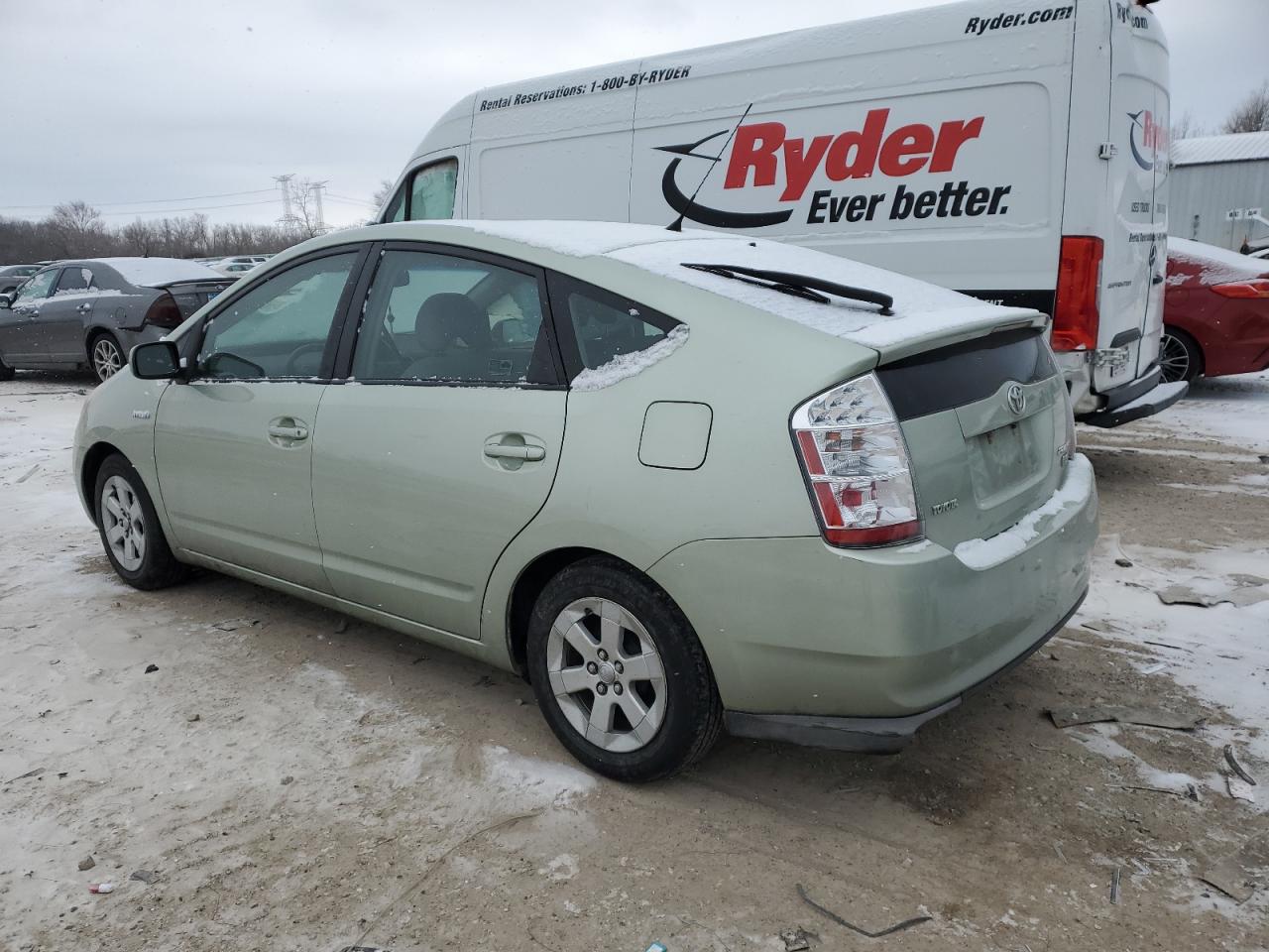 2008 Toyota Prius VIN JTDKB20U883309131 Copart auction photo, rear end / side damage thumbnail 2