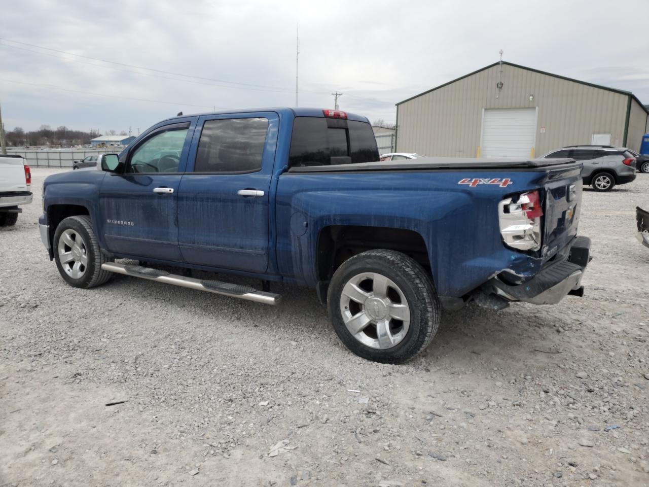 2015 Chevrolet Silverado VIN 3GCUKREC7FG211901 Copart auction photo, rear end / front end damage thumbnail 2