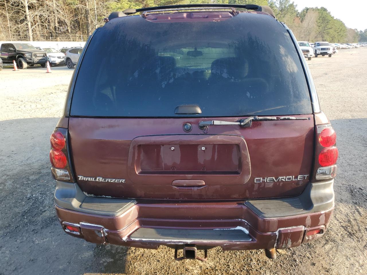 2006 Chevrolet TrailBlazer VIN 1GNES16S066147592 Copart auction photo, side damage thumbnail 6