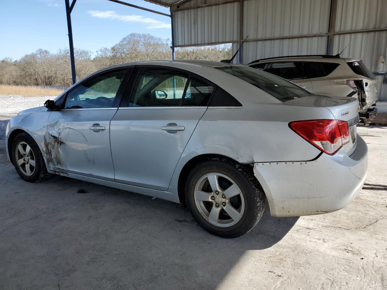 2014 Chevrolet Cruze VIN 1G1PC5SB4E7173903 Copart auction photo, side / rear end damage thumbnail 2