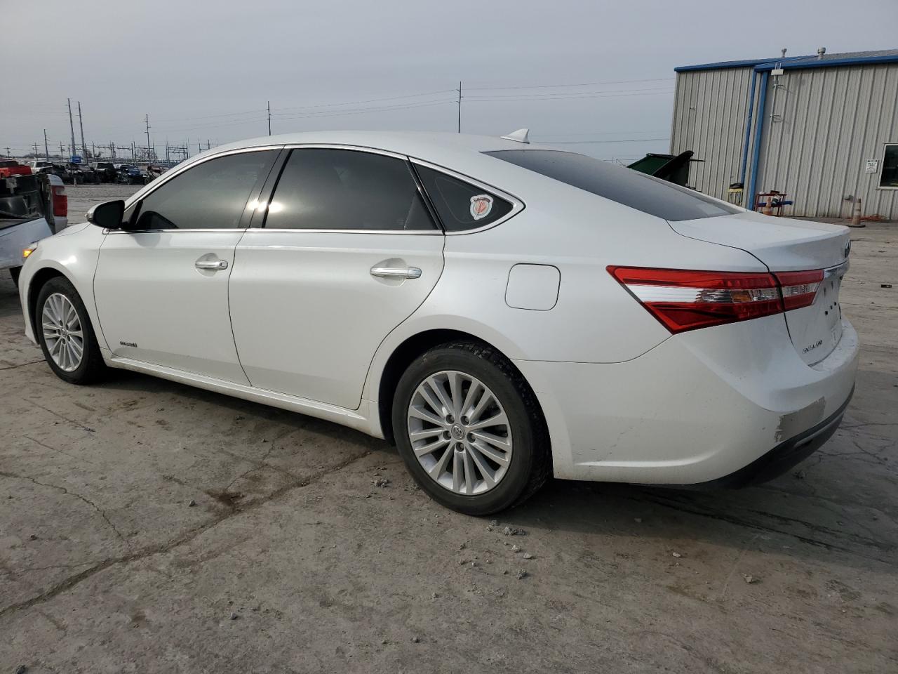 2014 Toyota Avalon VIN 4T1BD1EB8EU033305 Copart auction photo, side / rear end damage thumbnail 2