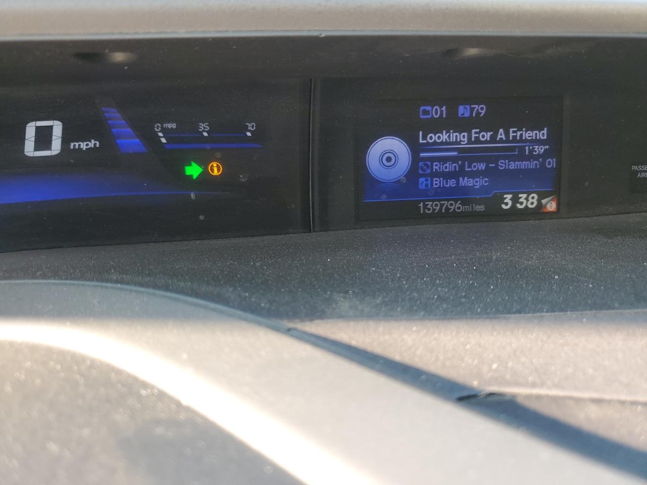 2012 Honda Civic VIN 19XFB2F51CE320958 Copart auction photo, all over / rear end damage thumbnail 9