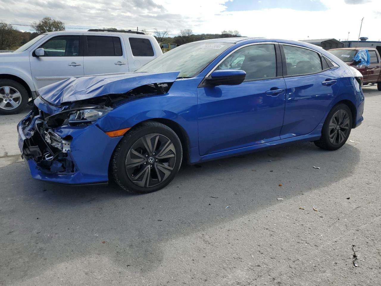 2017 Honda Civic VIN SHHFK7H57HU209714