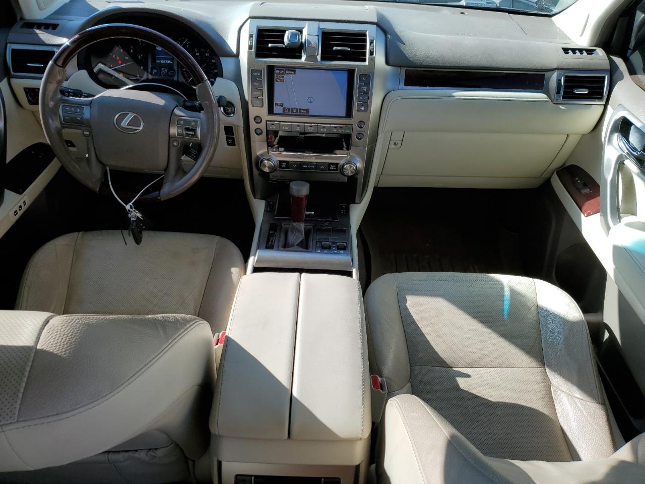 2014 Lexus GX VIN JTJBM7FX8E5069293 Copart auction photo, rear end damage thumbnail 8