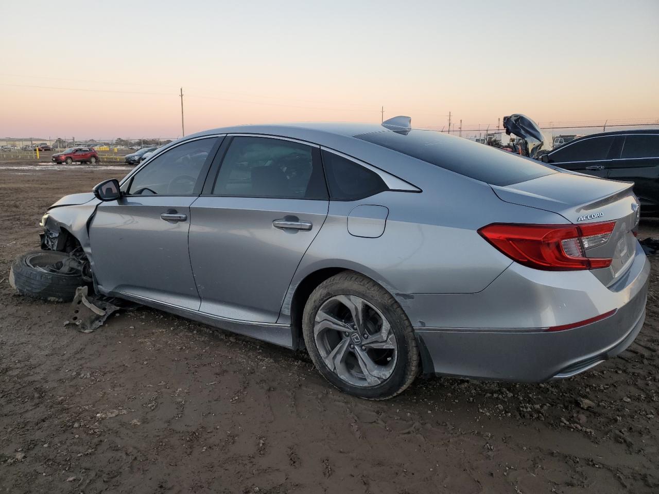 2018 Honda Accord VIN 1HGCV1F60JA073060 Copart auction photo, front end / side damage thumbnail 2