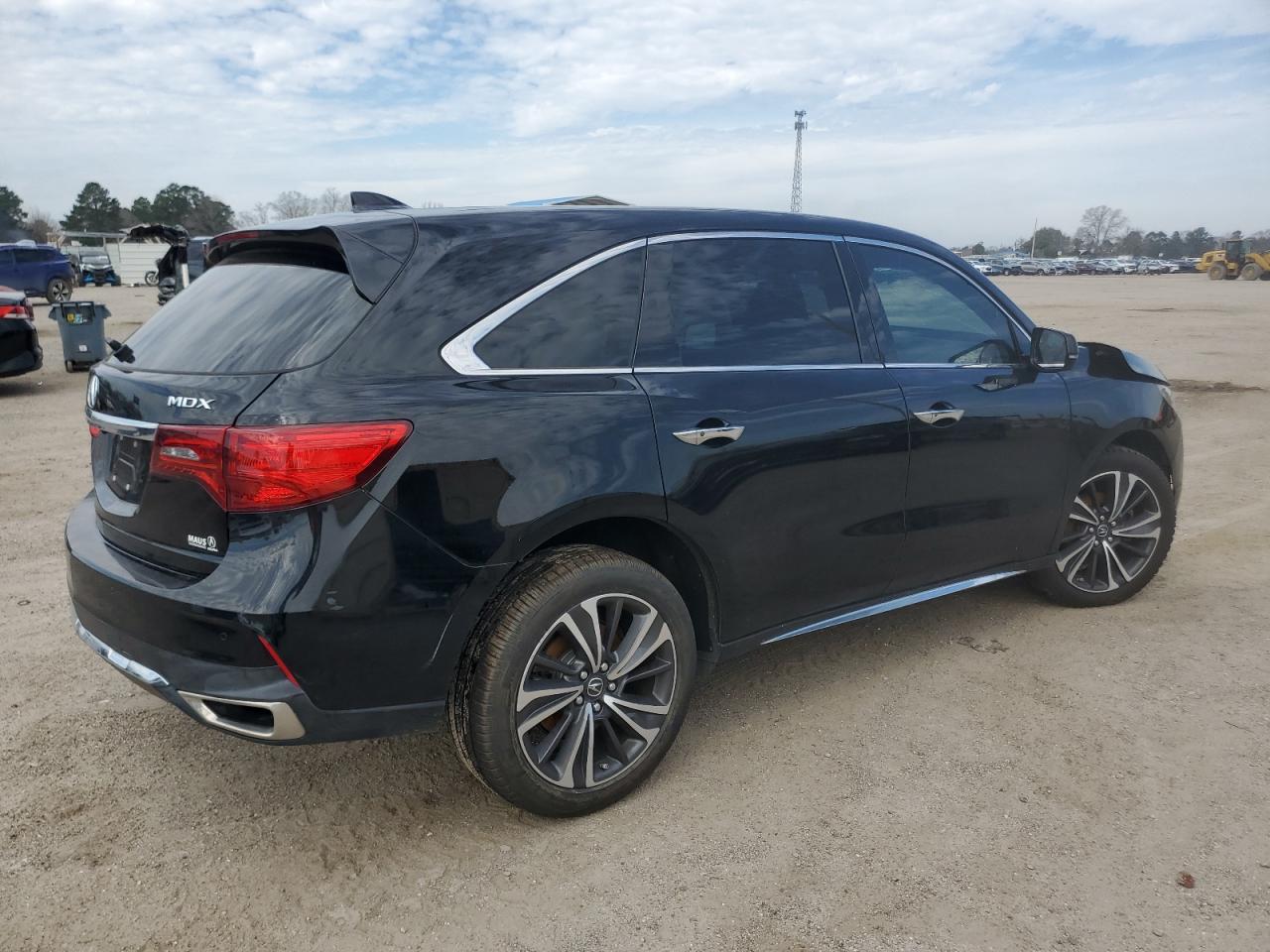 2020 Acura MDX VIN 5J8YD3H58LL007727 Copart auction photo, front end / side damage thumbnail 3