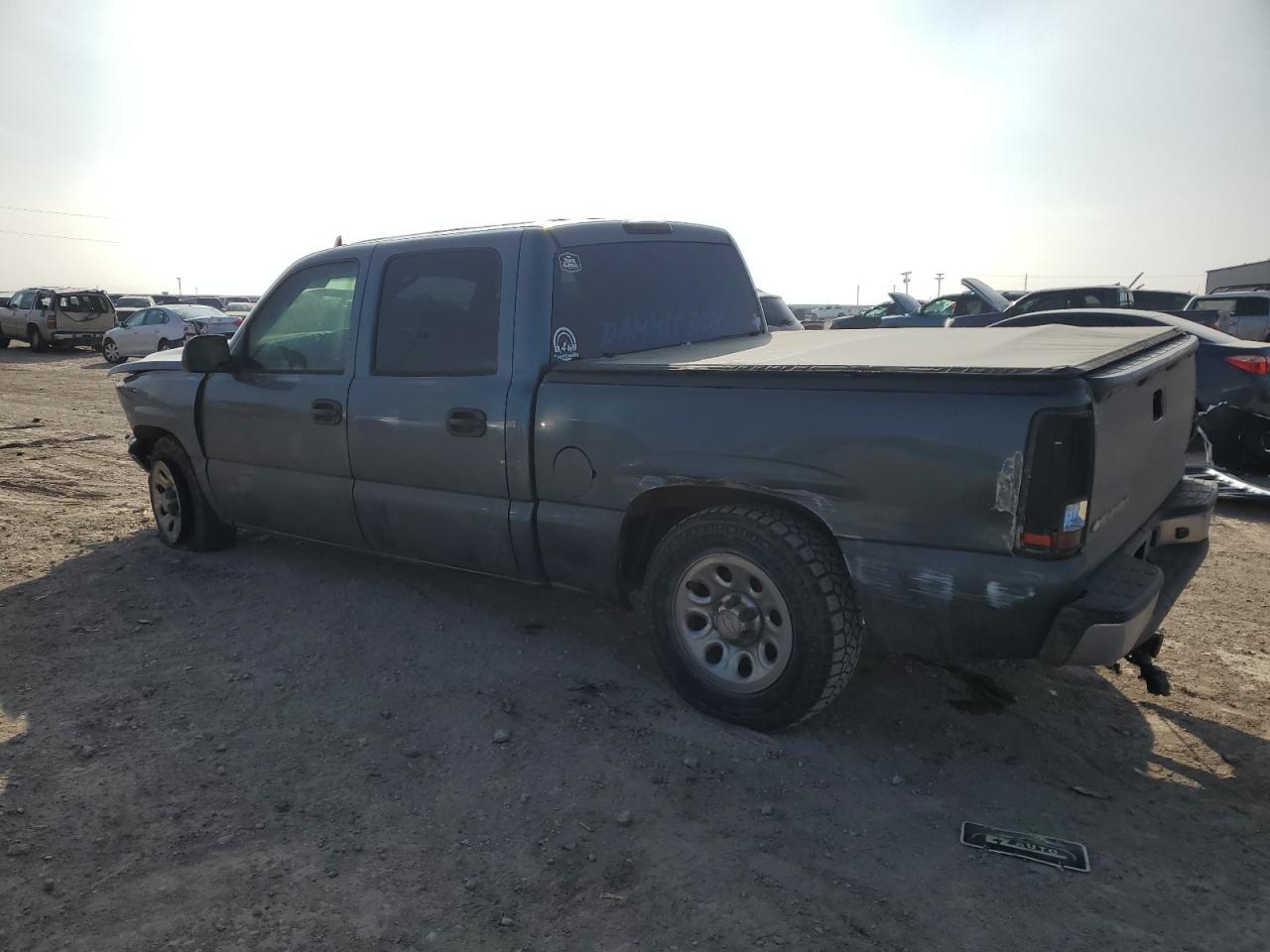 2006 Chevrolet Silverado VIN 2GCEC13Z361272469 Copart auction photo, side damage thumbnail 2