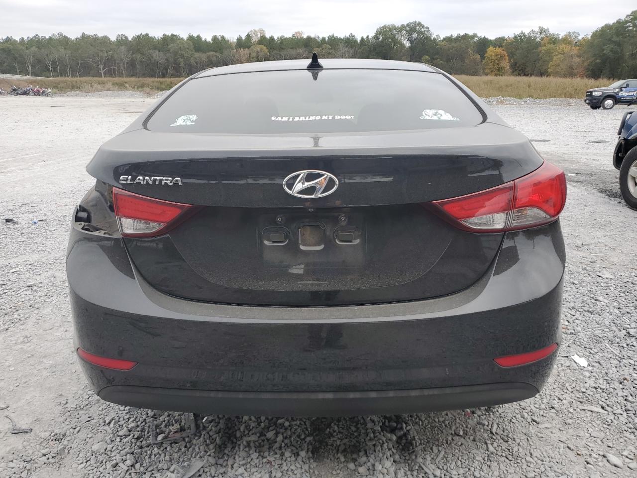 2014 Hyundai Elantra VIN 5NPDH4AE6EH457613 Copart auction photo, all over damage thumbnail 6