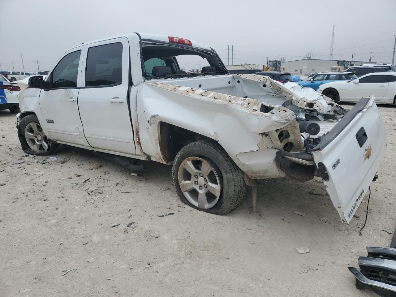2017 Chevrolet Silverado VIN 3GCPCREC0HG401407 Copart auction photo, all over damage thumbnail 2