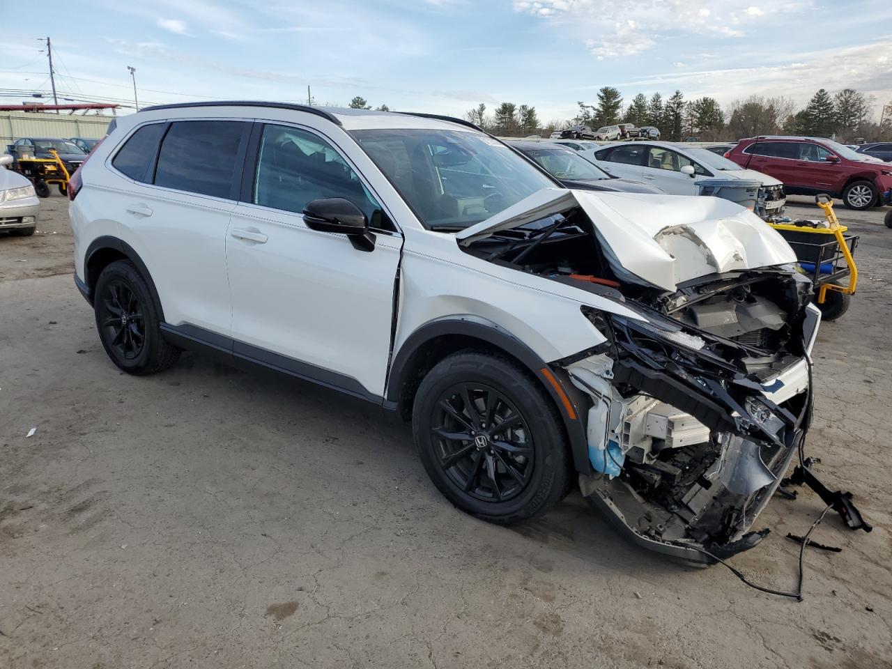 2024 Honda CR-V VIN 7FARS6H86RE002255 Copart auction photo, front end damage thumbnail 4