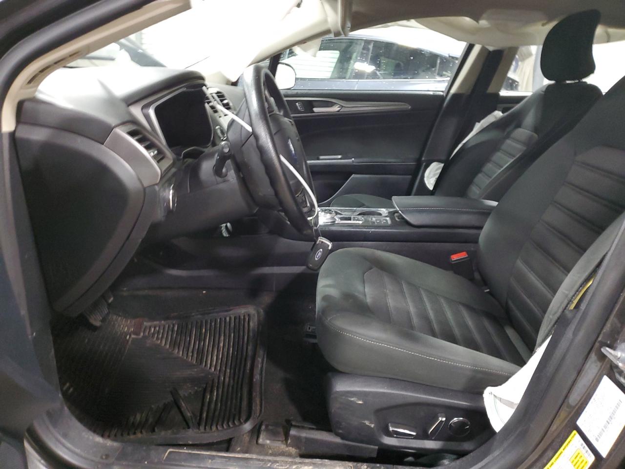 2019 Ford Fusion VIN 3FA6P0LU3KR198019 Copart auction photo, front end damage thumbnail 7