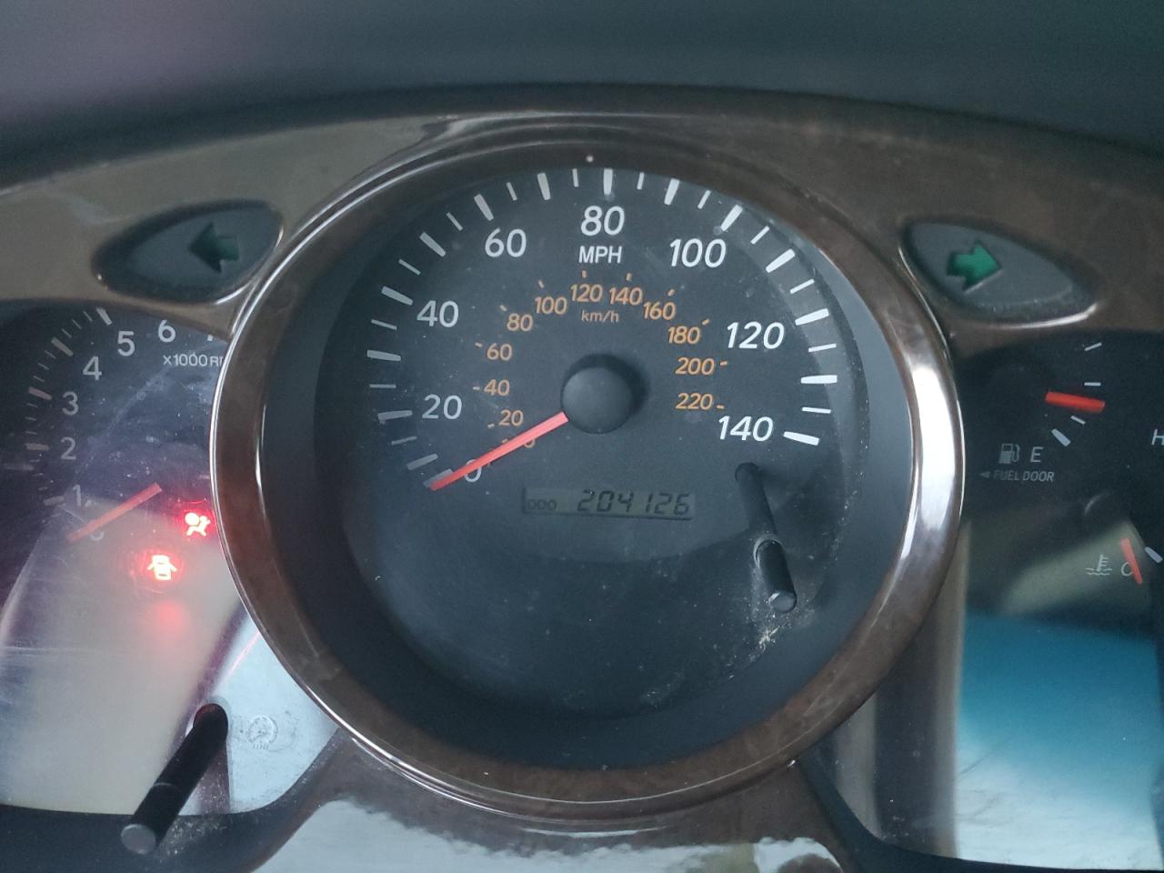 2003 Toyota Highlander VIN JTEHF21A930144358 Copart auction photo, front end / rear end damage thumbnail 9